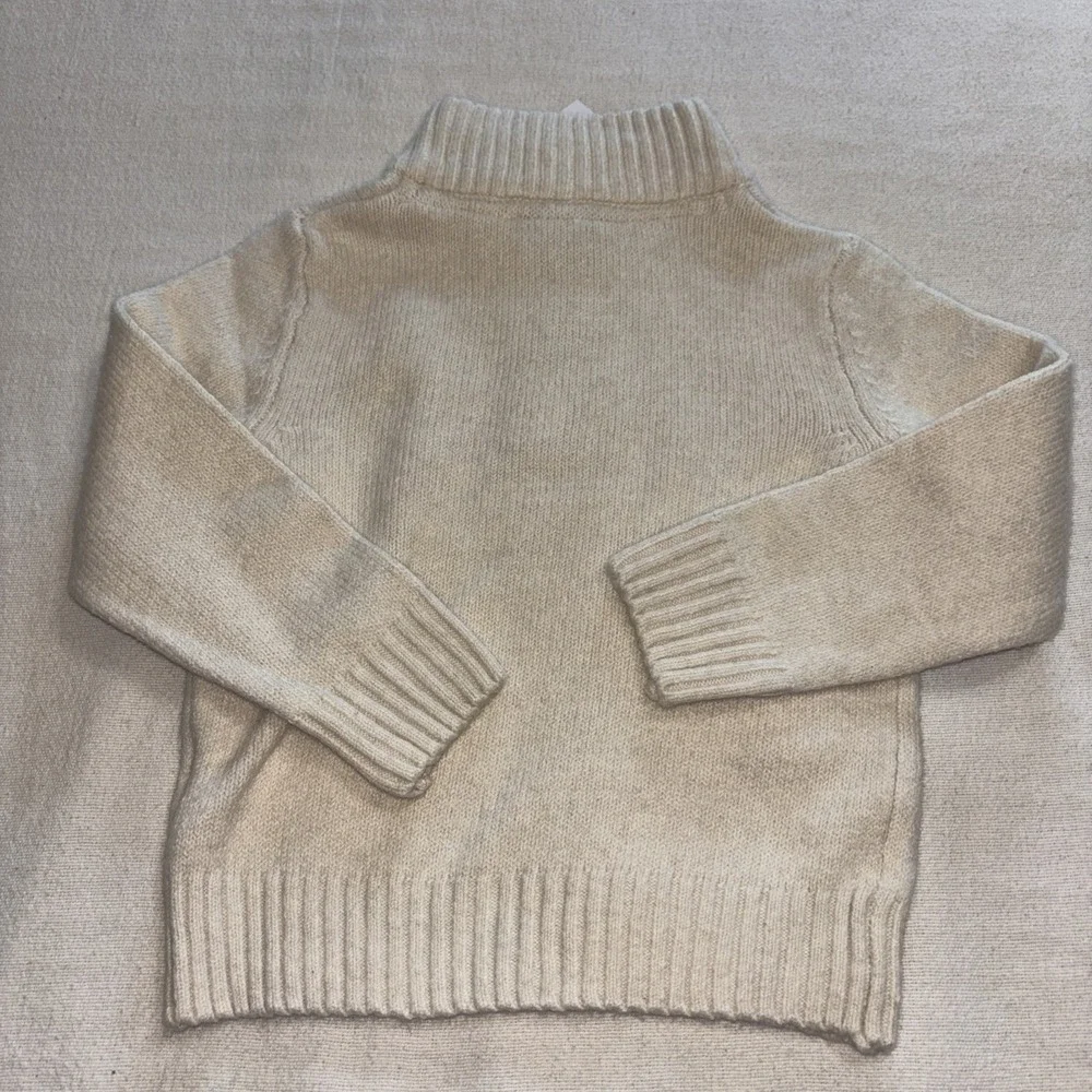 The Children's Place Boys 3T Long Sleeve Half Zip Sweater Haystack Color NWT